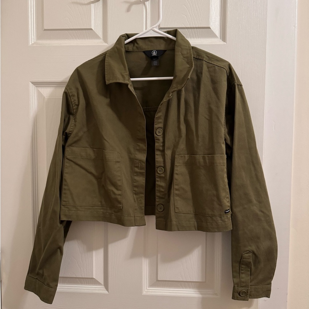 Volcom Army Green Utility Jacket
